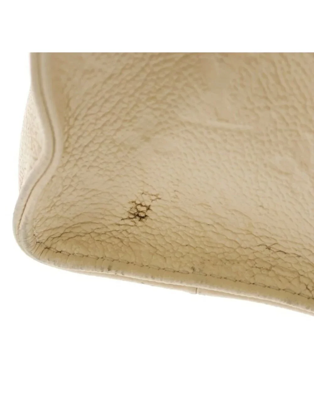 Louis Vuitton Monogram Empreinte On The Go PM Cream 2-Way Shoulder Bag Ivory